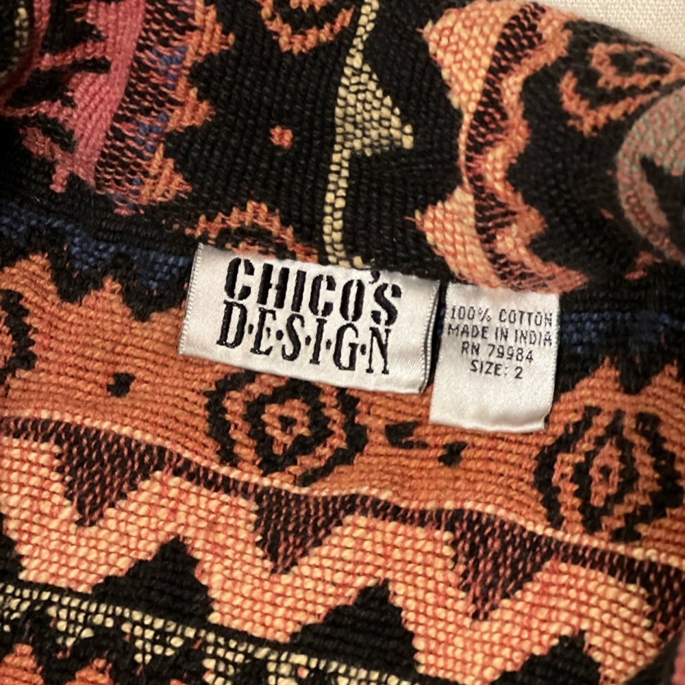 Vibtage Chico Design Tapestry Jacket, size 2 - Picture 5 of 6
